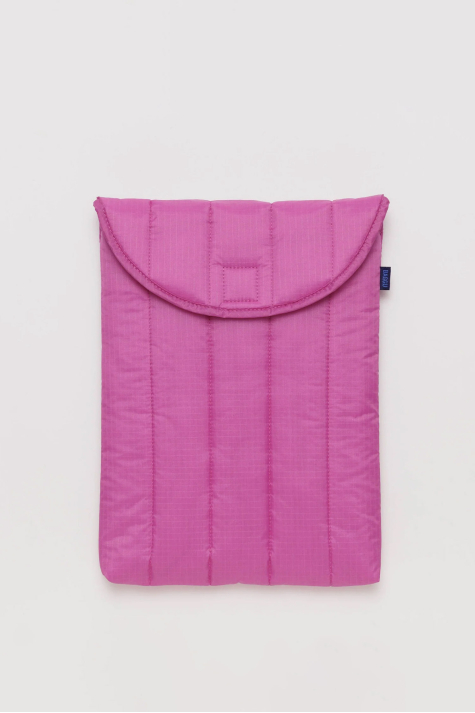 Puffy Laptop Sleeve 13, Extra Pink