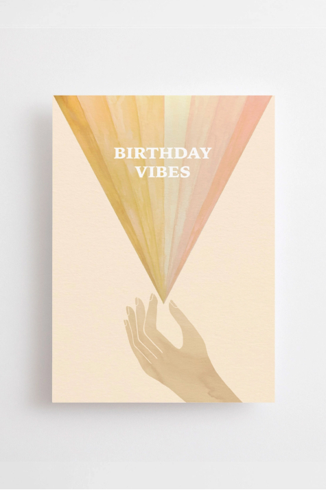 Postkarte, Birthday Vibes