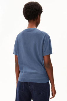 Fine Knit Tee SS, Dusty Moon