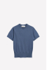Fine Knit Tee SS, Dusty Moon