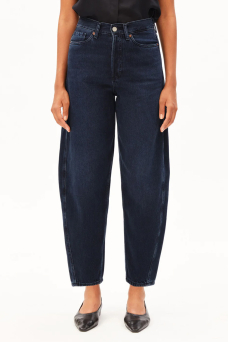 Baarly Barrel Jeans, Fluid Ink