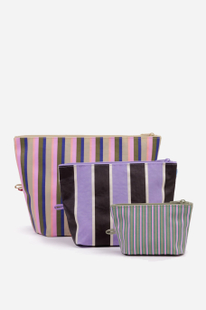 Go Pouch Set, Candy Shop Stripes