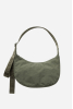 Nylon Crescent Bag M, Caper