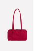 Nylon Bowler Bag, Cherry