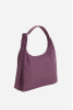 Nylon Shoulder Bag, Wild Plum
