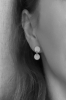 Dotty Ear, Orange/Ice Pink