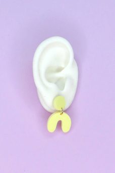Arch Bow Ear, Light Yellow