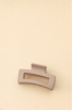 Amir Hair Claw Clip, Cream