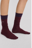 BC Socks, Burgundy Red