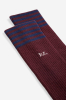 BC Socks, Burgundy Red