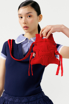 Mini Cross Bow Bag, Red