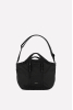 Grid Expandable Crossbody, Black