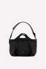 Grid Expandable Crossbody, Black