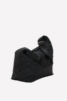 Grid Shoulder Bag, Black