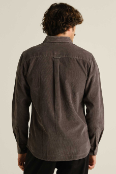 Varberg Cord Shirt, Rock Grey