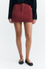 Kimmy Cord Skirt, Brown