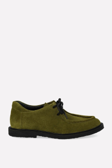 Lace-Up Shoe, Olive