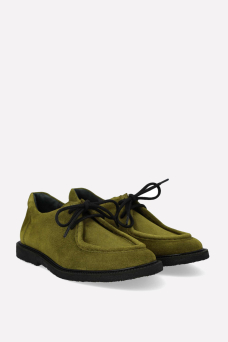 Lace-Up Shoe, Olive