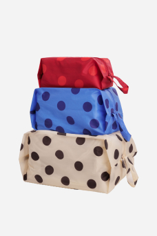 3D Zip Set, Polka Dot Mix