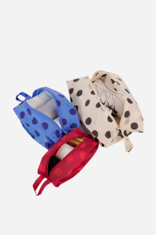 3D Zip Set, Polka Dot Mix