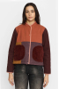 Quilted Patchwork Jacket, Orange