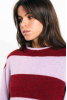 Babol Sweater, Stripes Brick
