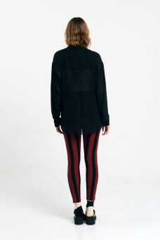 Samarra Shirt, Schiffon Black