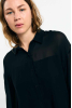 Samarra Shirt, Schiffon Black
