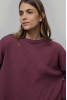 Marilena Sweater, Red Marsala