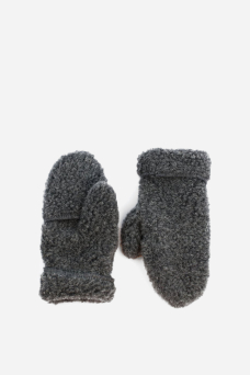 Hooded Mittens, Graphite
