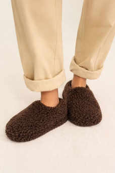 Eco Siberian Slippers, Choco Martini