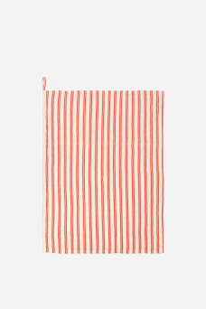 Hand Towel, Red Stripe