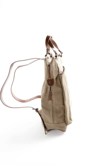 KBS Backpack Zip, khaki light/brown