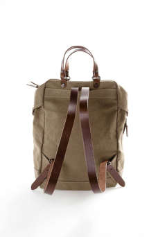 KBS Backpack Zip, khaki light/brown
