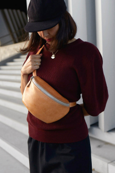 Hipbag Can Silver, Natural