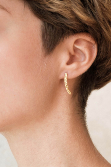 Ooty Ohrring, Messing