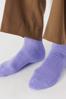 Ribbed Socks, Bluebell