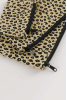 Flat Pouch Set, Honey Leopard
