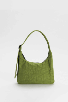 Nylon Shoulder Bag Mini, Avocado