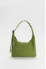 Nylon Shoulder Bag Mini, Avocado