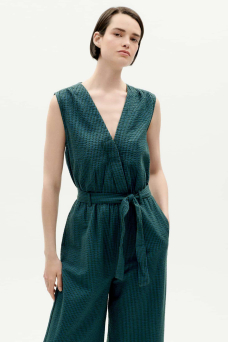 Winona Jumpsuit, Bottle Green