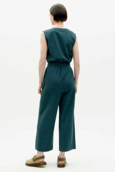 Winona Jumpsuit, Bottle Green