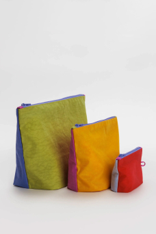 Go Pouch Set, Vacation Colorblock