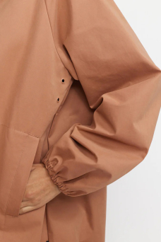 Hooded Jacket 77325, Light Amber