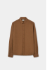 Hugo Linen Unisex Shirt, Terracota