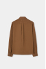 Hugo Linen Unisex Shirt, Terracota