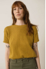 Hadara Knitted Top, Mustard