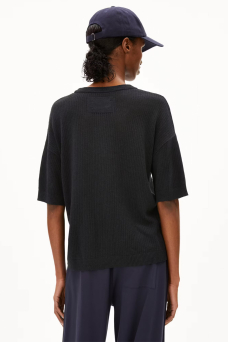 Lizaa Lino T-Shirt, Black