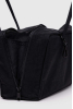 Nylon Bowler Bag, Black