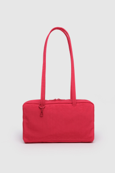 Nylon Bowler Bag, Candy Apple
